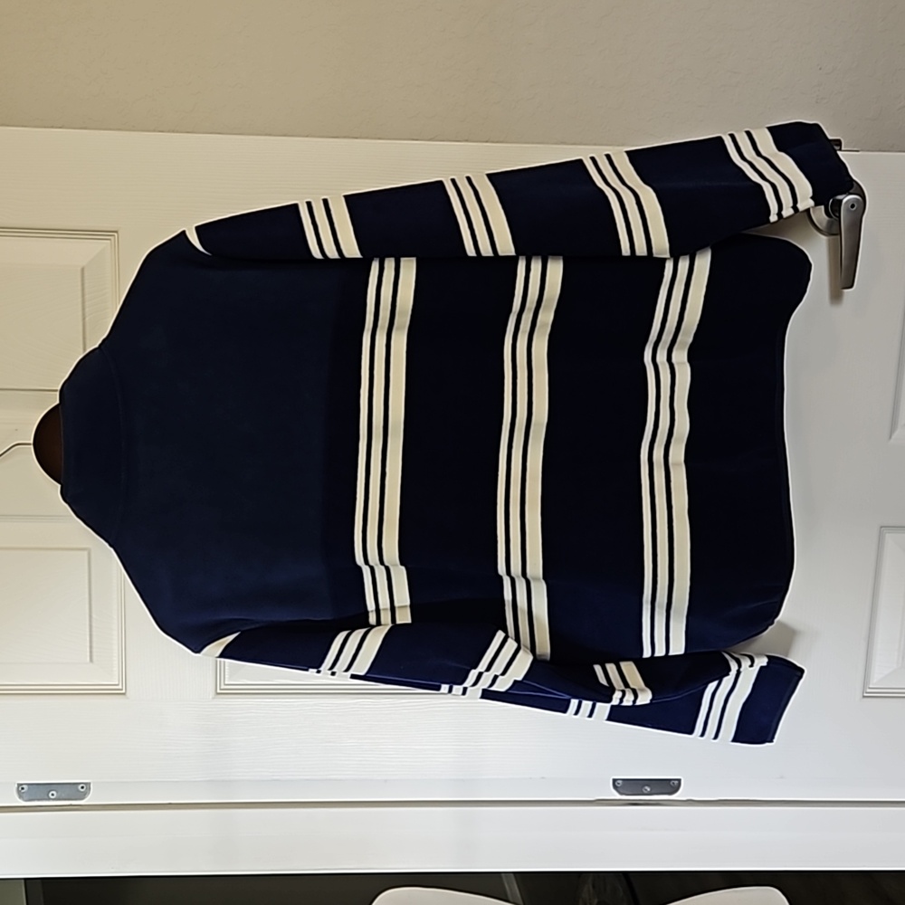 NWT Lands End Striped Pullover, size XL - Picture 7 of 12